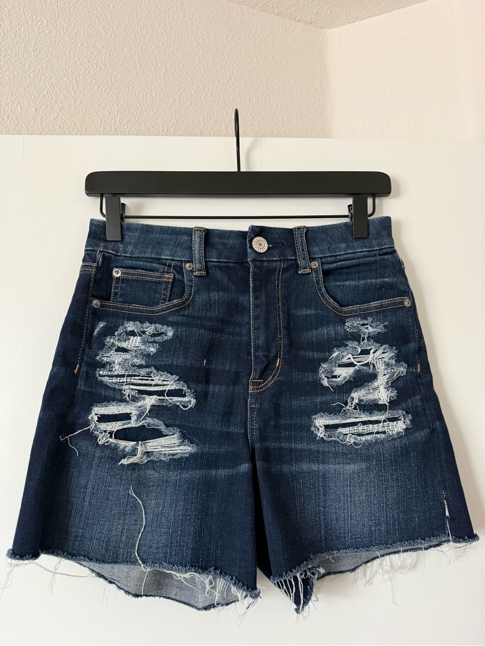 NWOT Distressed Denim Shorts